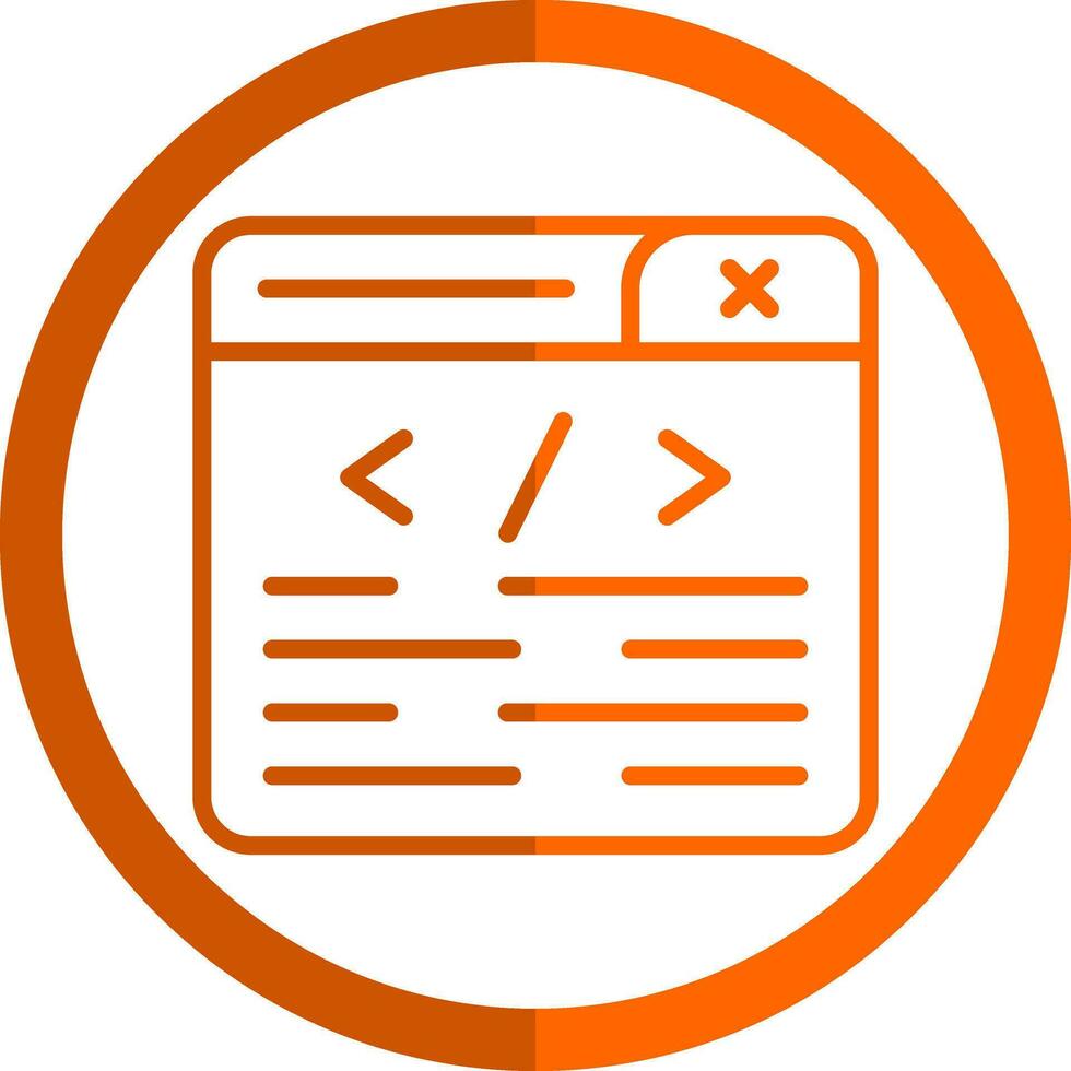 Programming Vector Icon Design