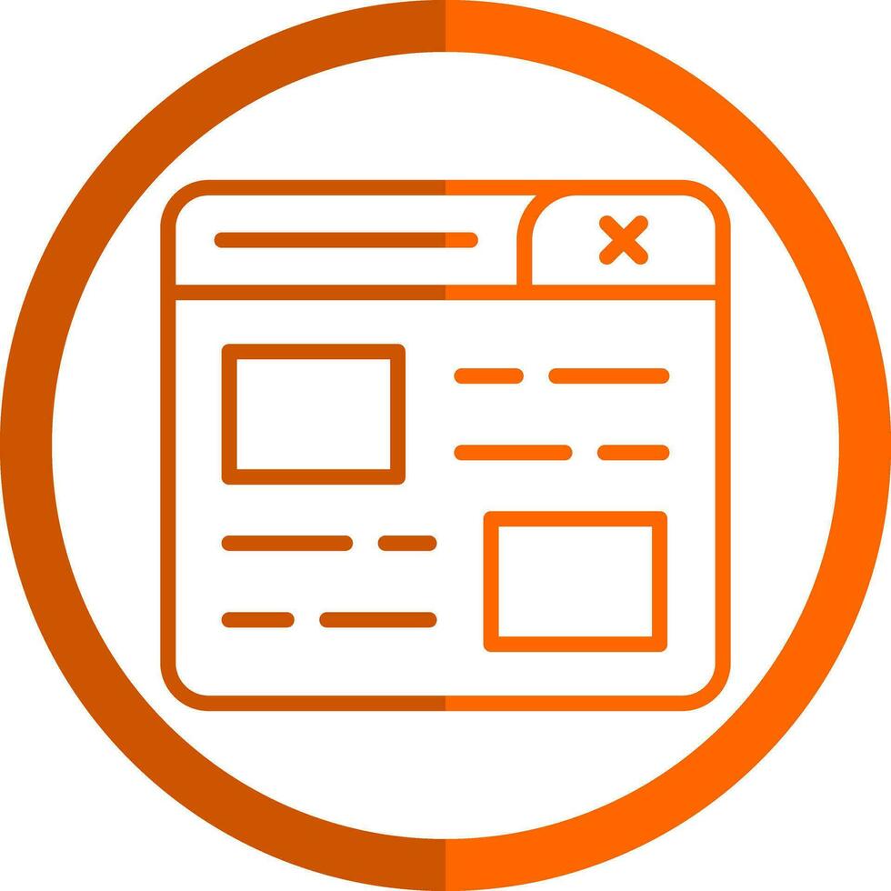 Web Site Vector Icon Design