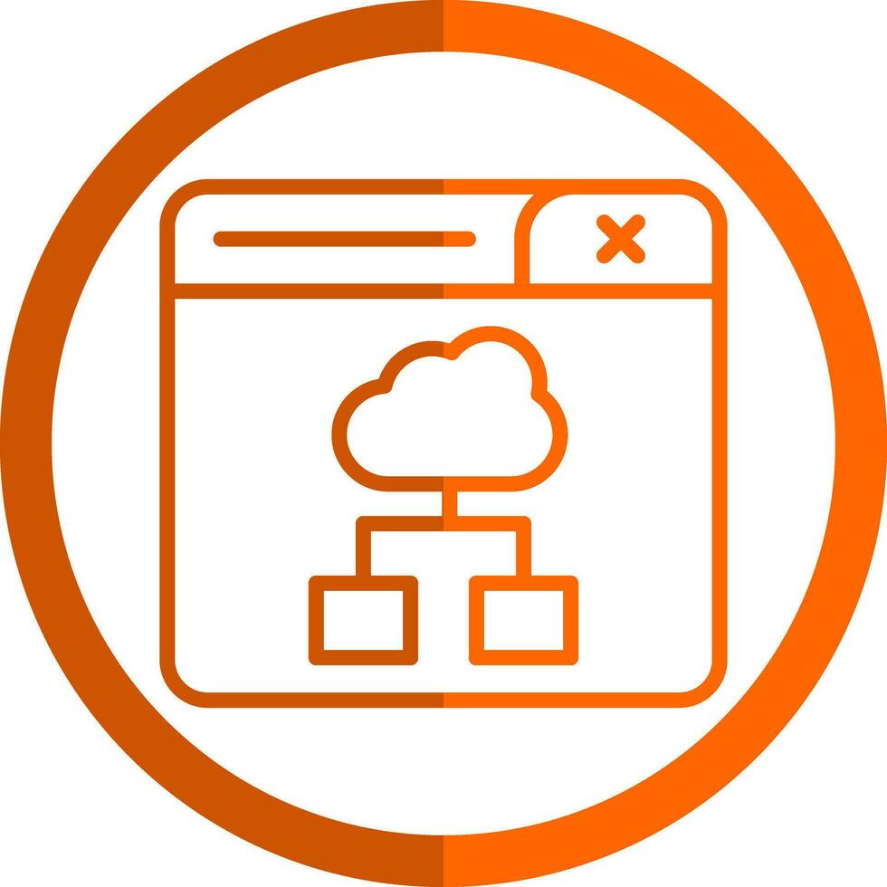 Cloud Computing Vector Icon Design