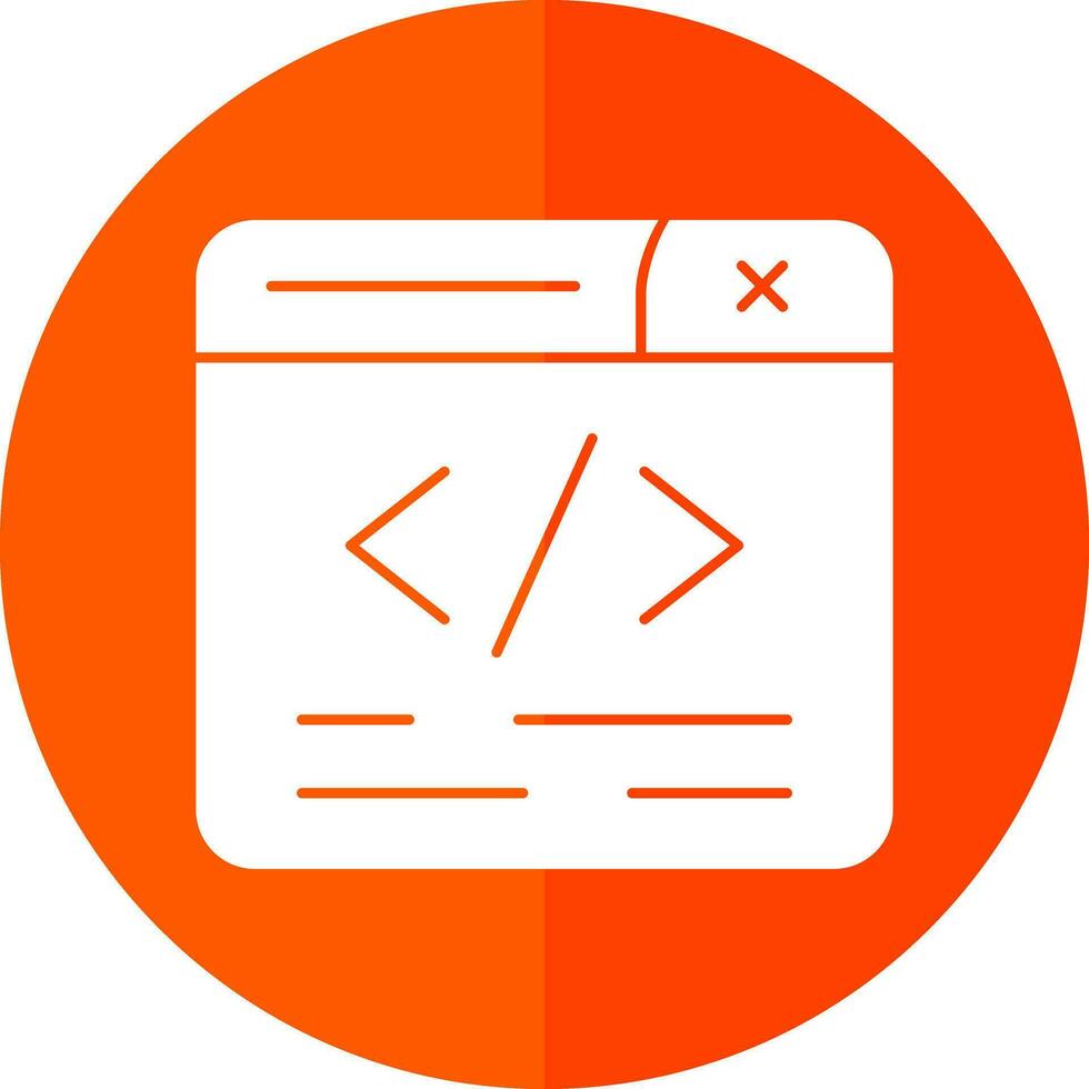 diseño de icono de vector de programación web