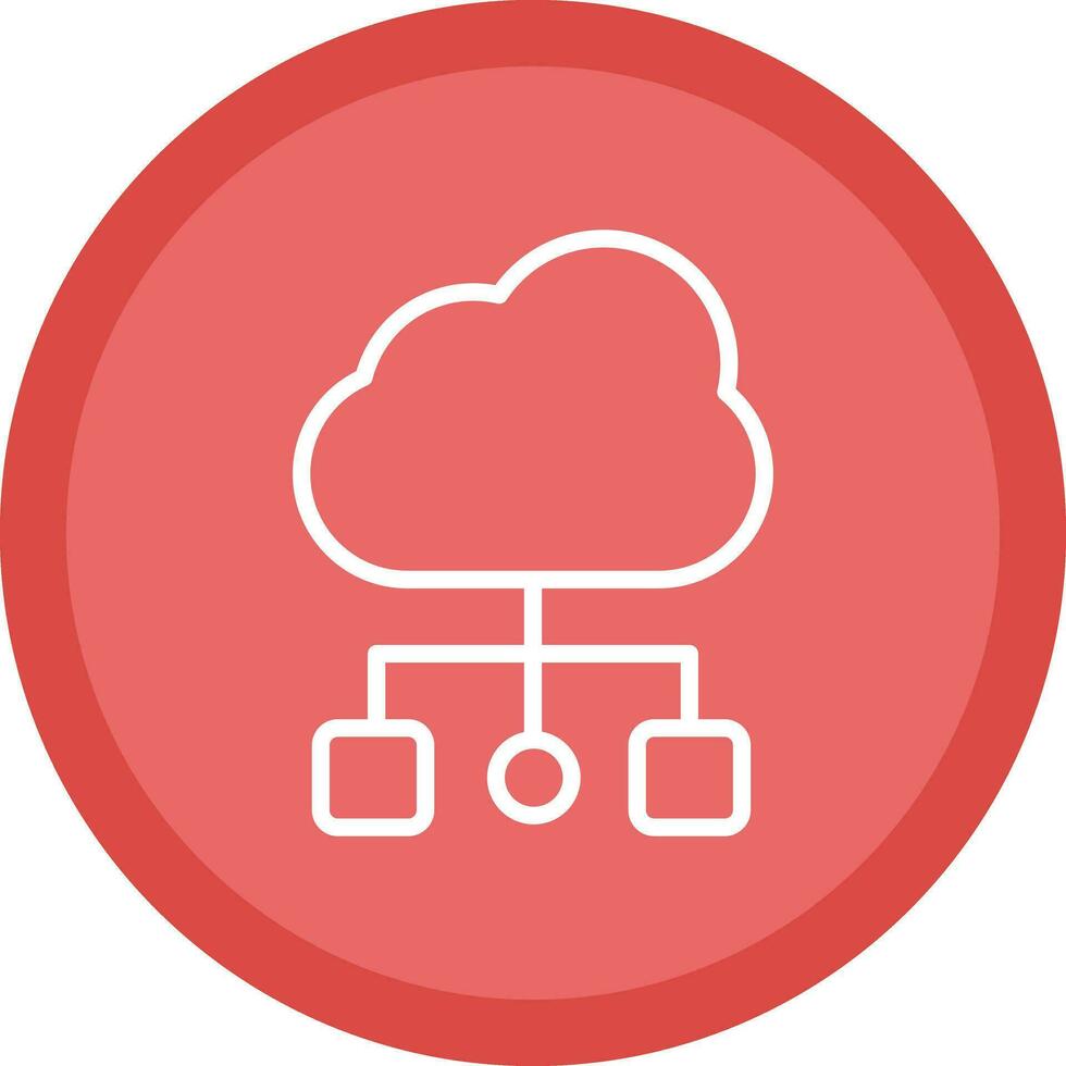 Cloud Computing Vector Icon Design