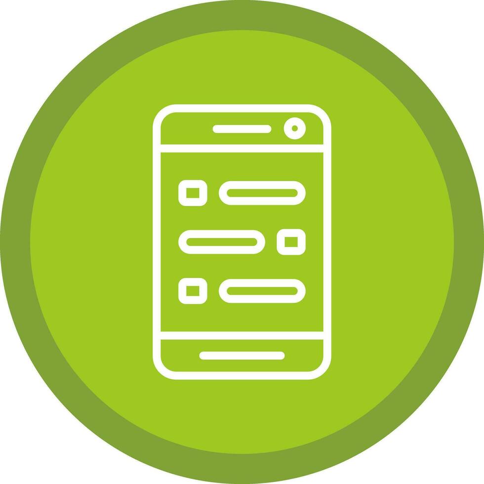 List Vector Icon Design