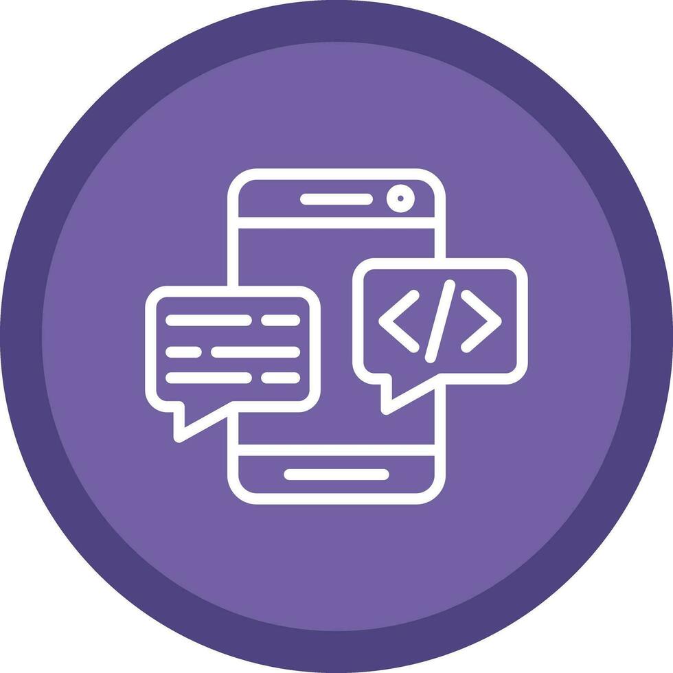 Conversation Vector Icon Design