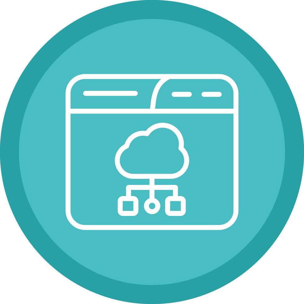 Cloud Vector Icon Design