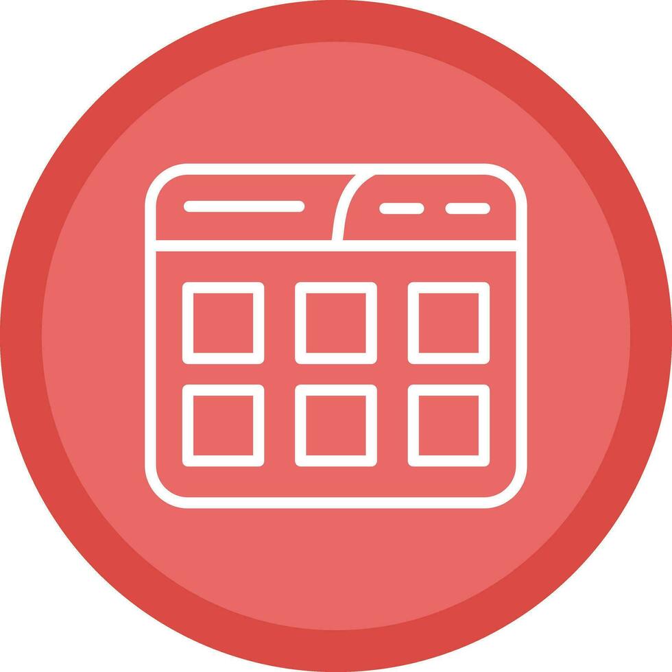 Thumbnails Vector Icon Design