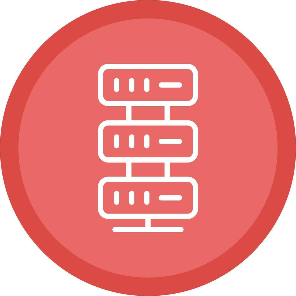 Server Vector Icon Design