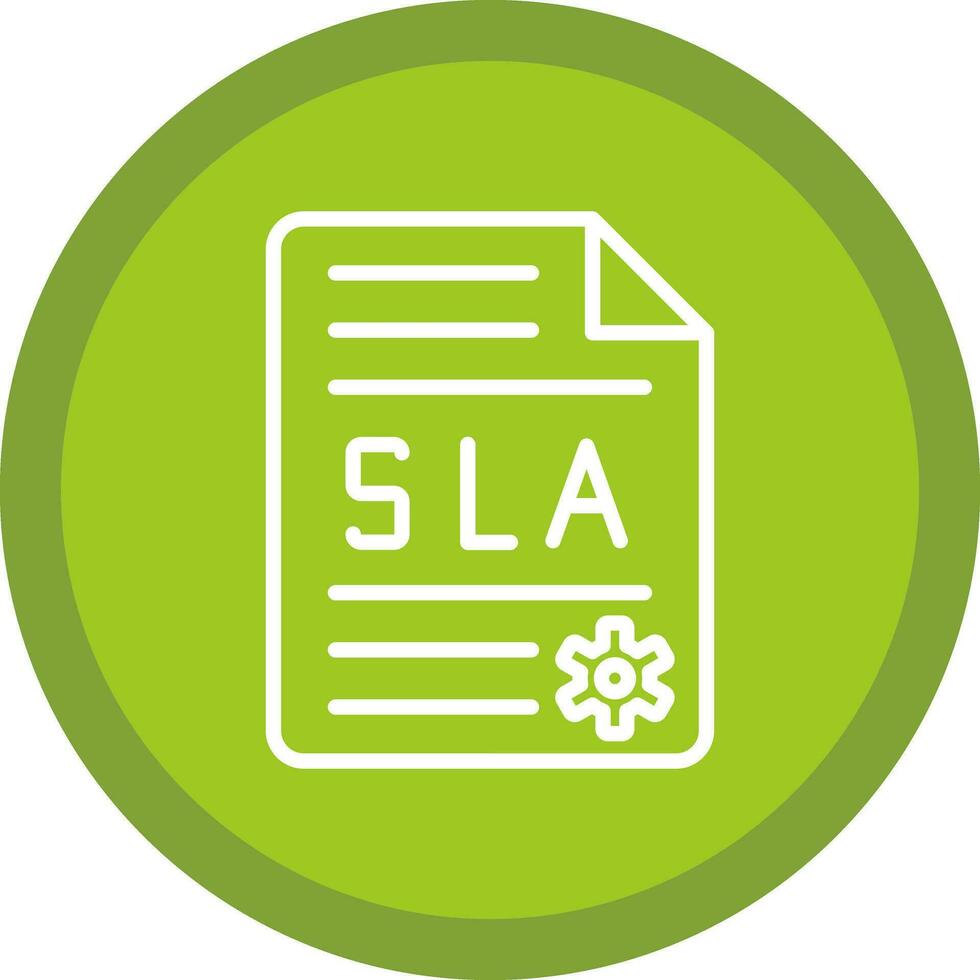 Sla Vector Icon Design
