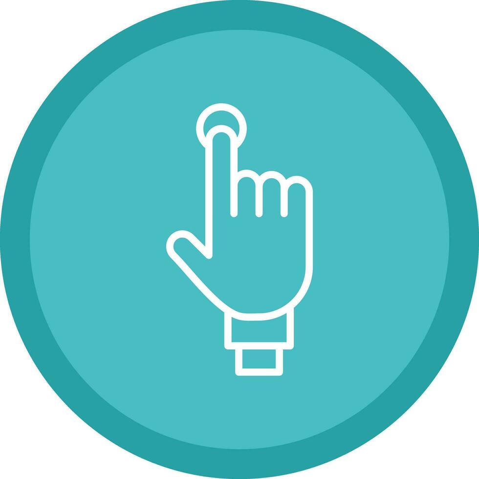 Tap Vector Icon Design