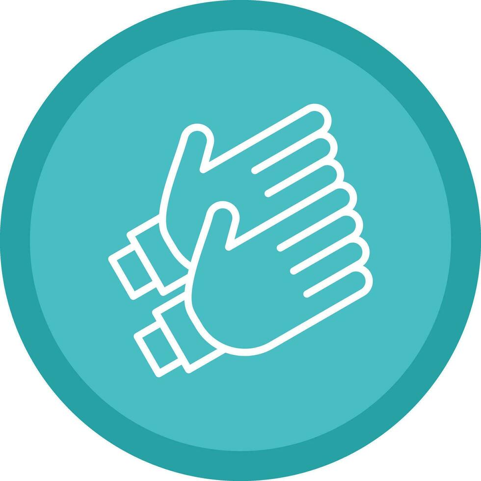 Clapping Vector Icon Design
