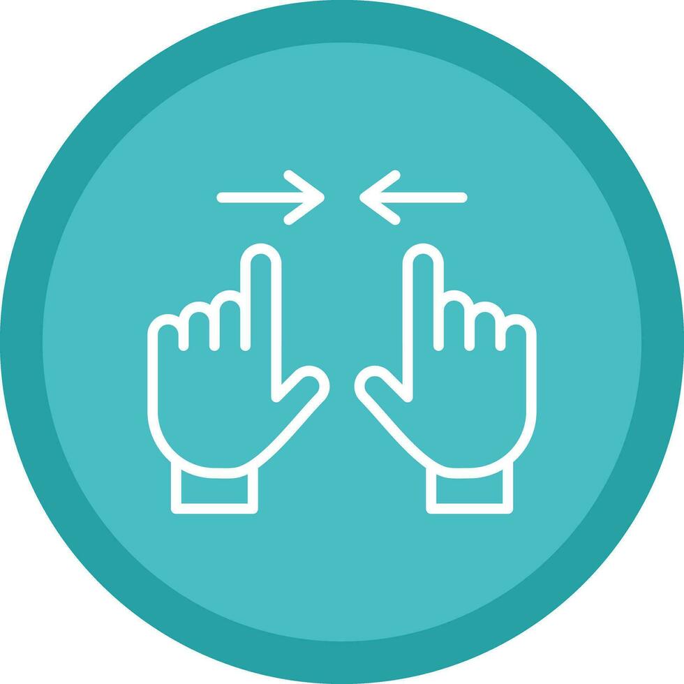 Zoom In Vector Icon Design