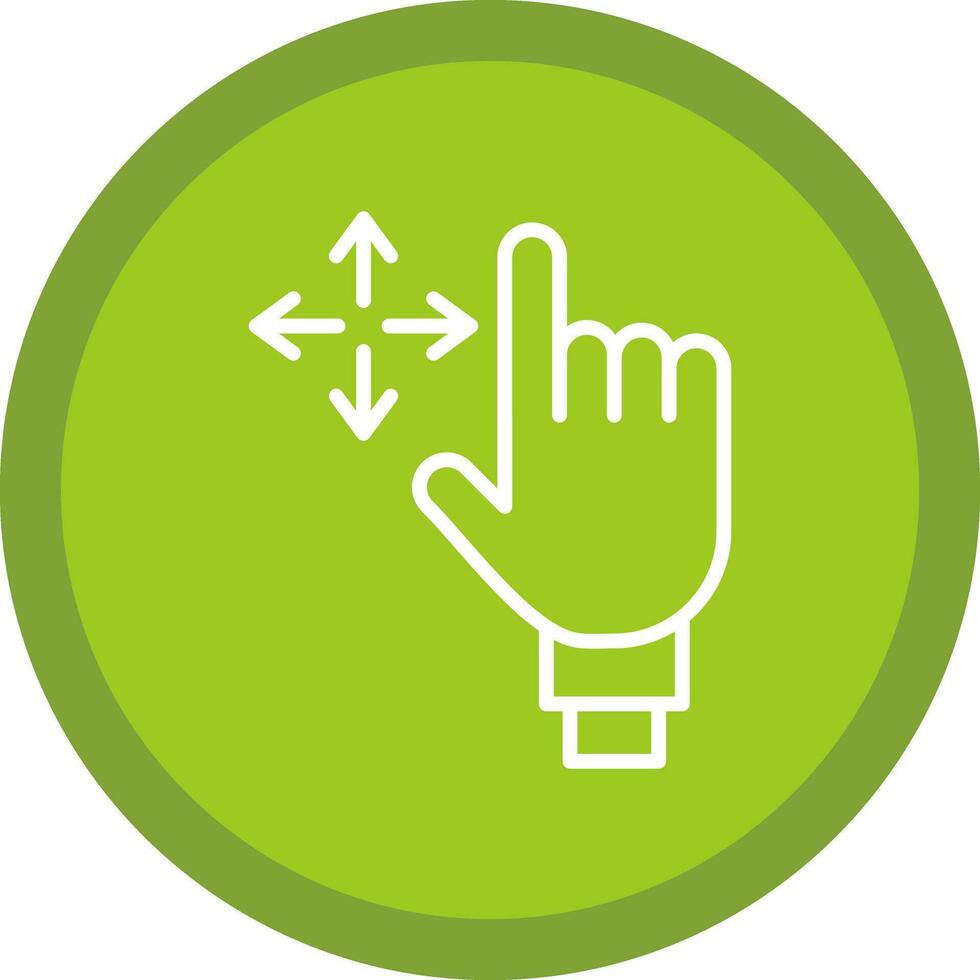 Drag Vector Icon Design