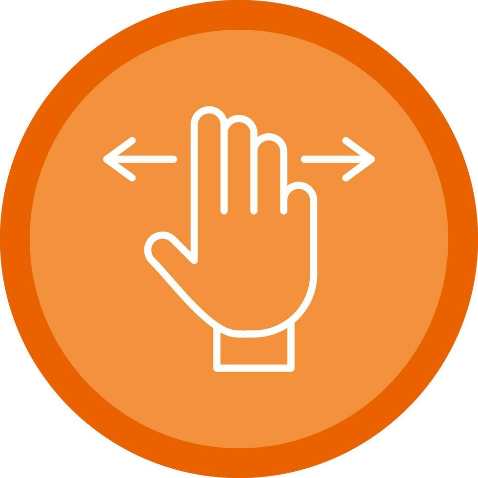 Swipe Vector Icon Design