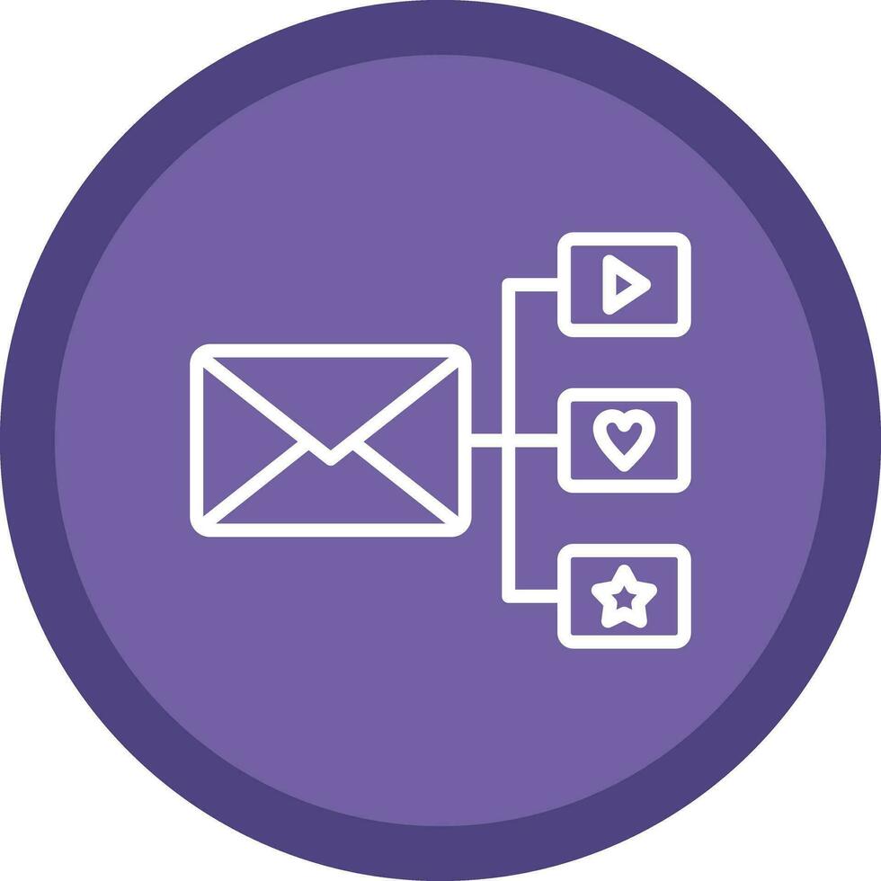 Email Marketing Vector Icon Design