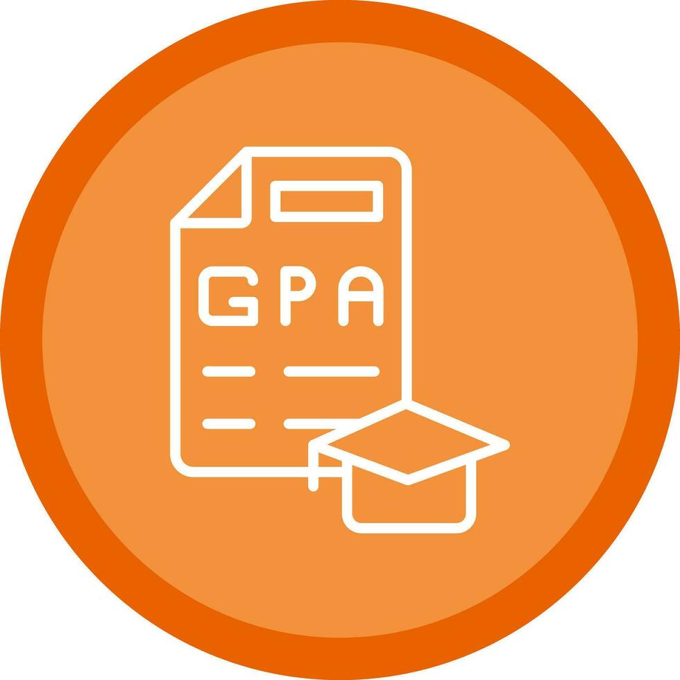 Gpa Vector Icon Design