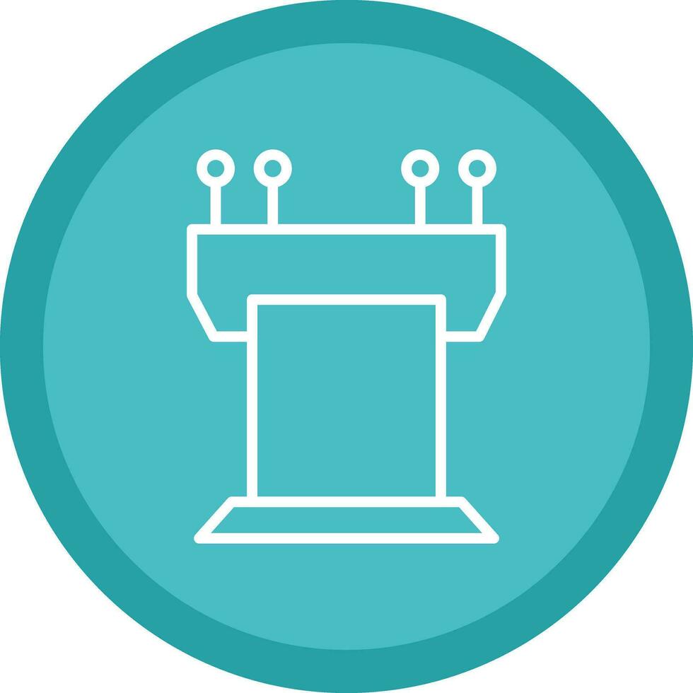 Podium Vector Icon Design