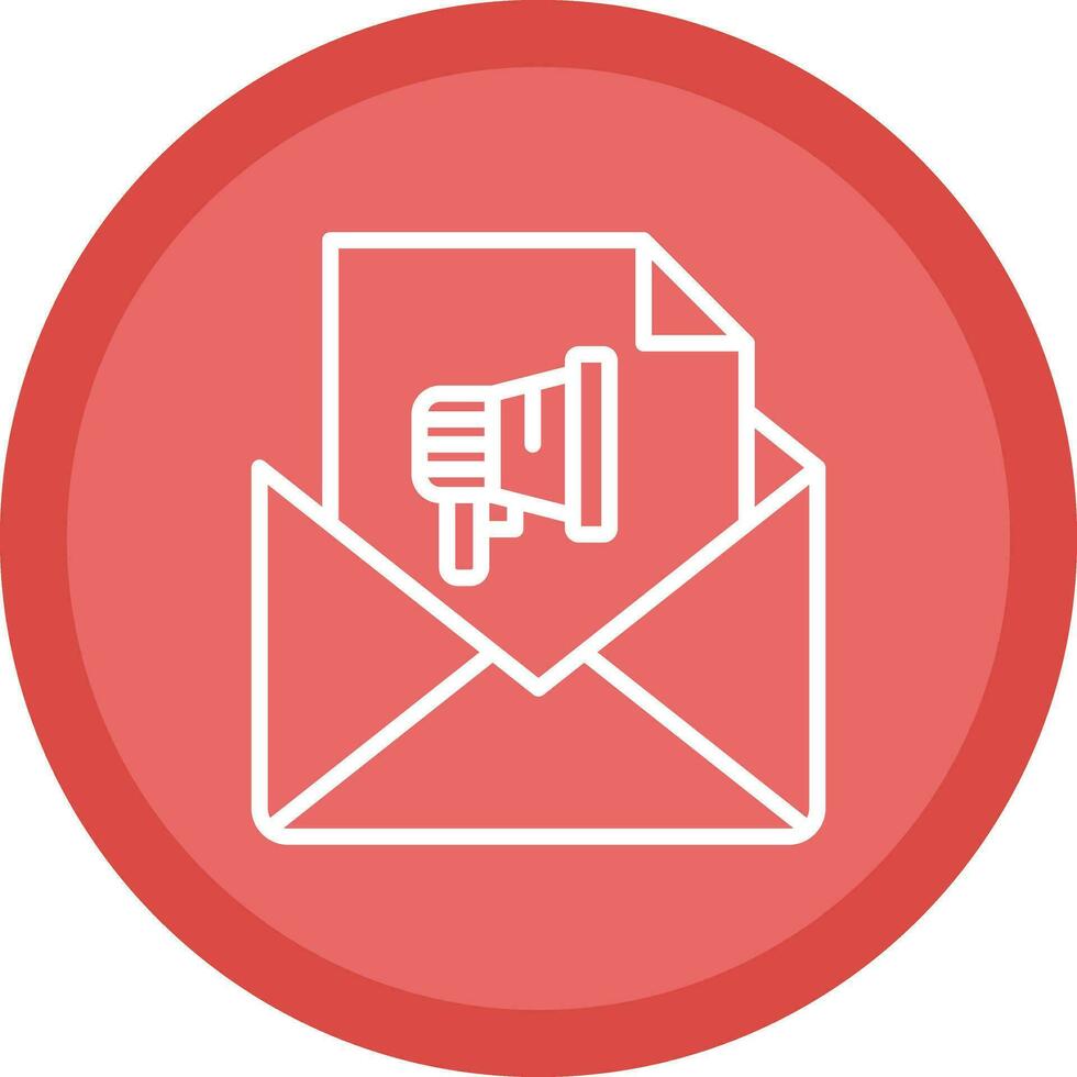 Email Marketing Vector Icon Design