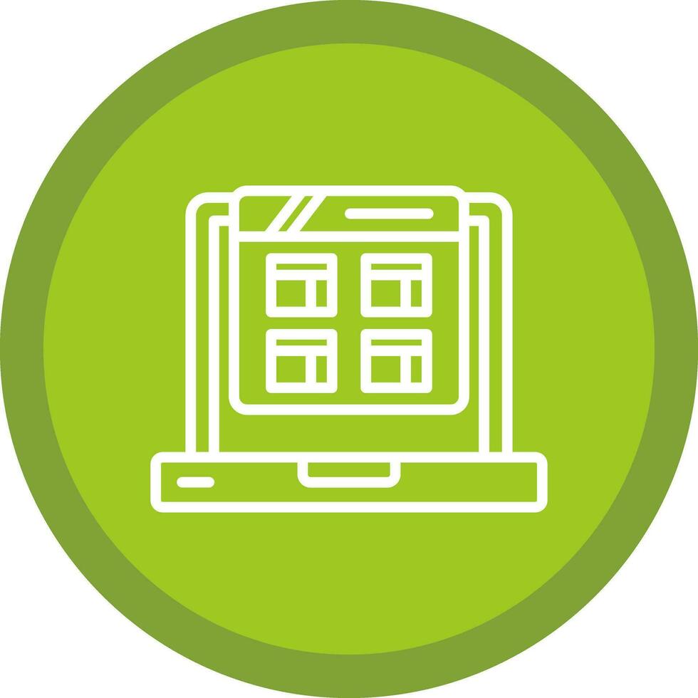 Website Vector Icon Design