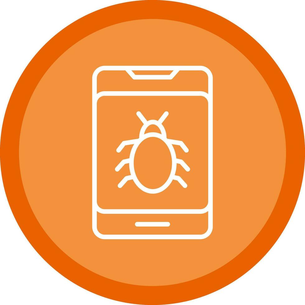 Bug Vector Icon Design