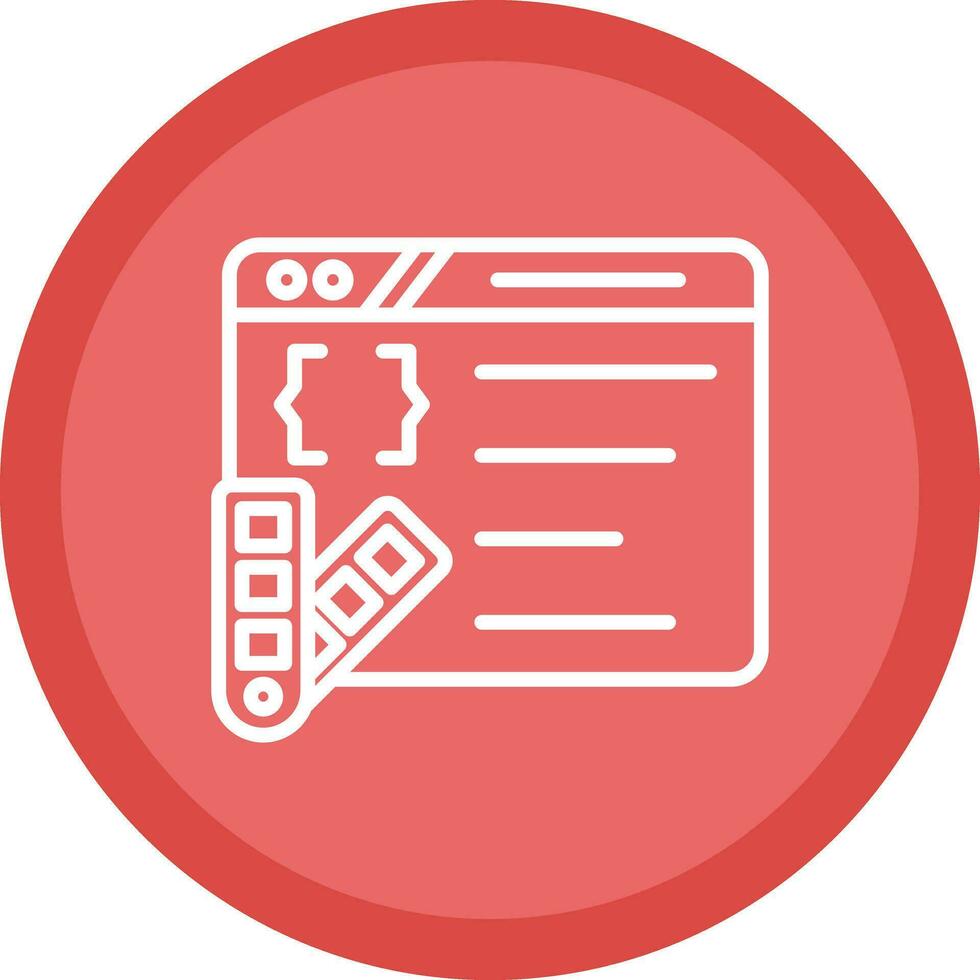 Style Sheet Vector Icon Design