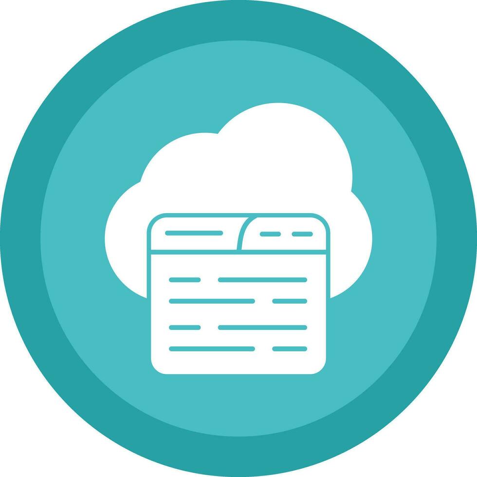 Cloud Vector Icon Design