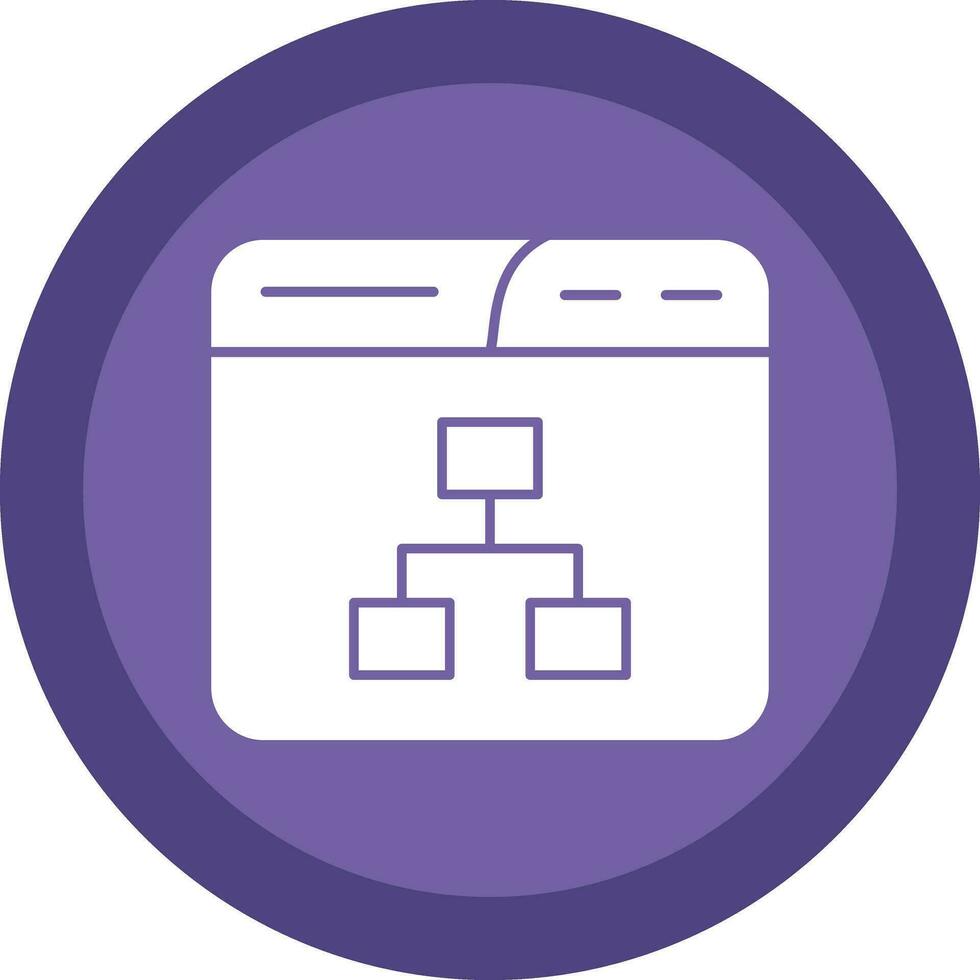 diseño de icono de vector de algoritmo