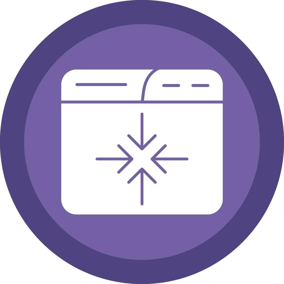 Minimize Vector Icon Design