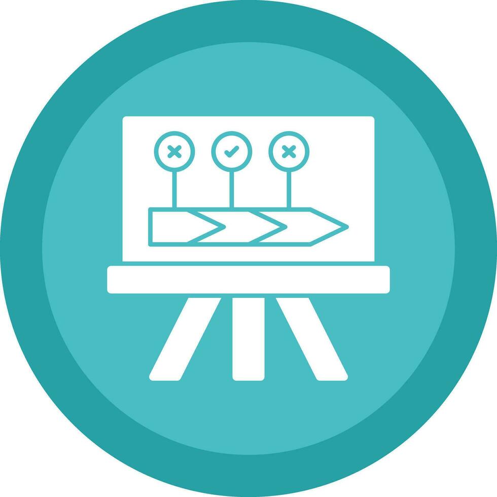 Value Chain Vector Icon Design