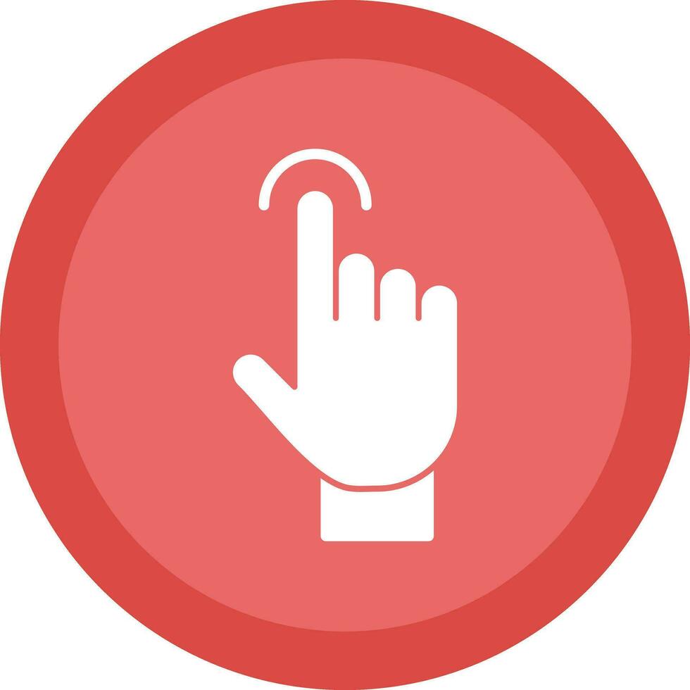 Tap Vector Icon Design