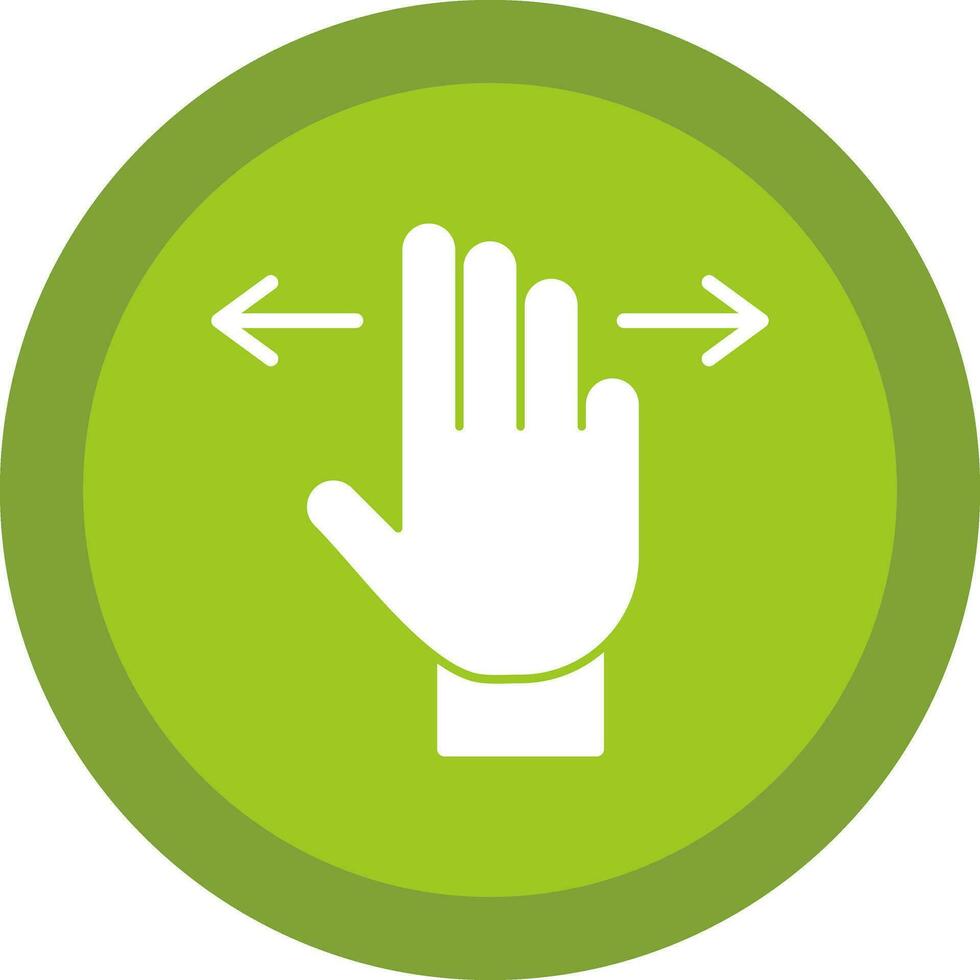 Swipe Vector Icon Design