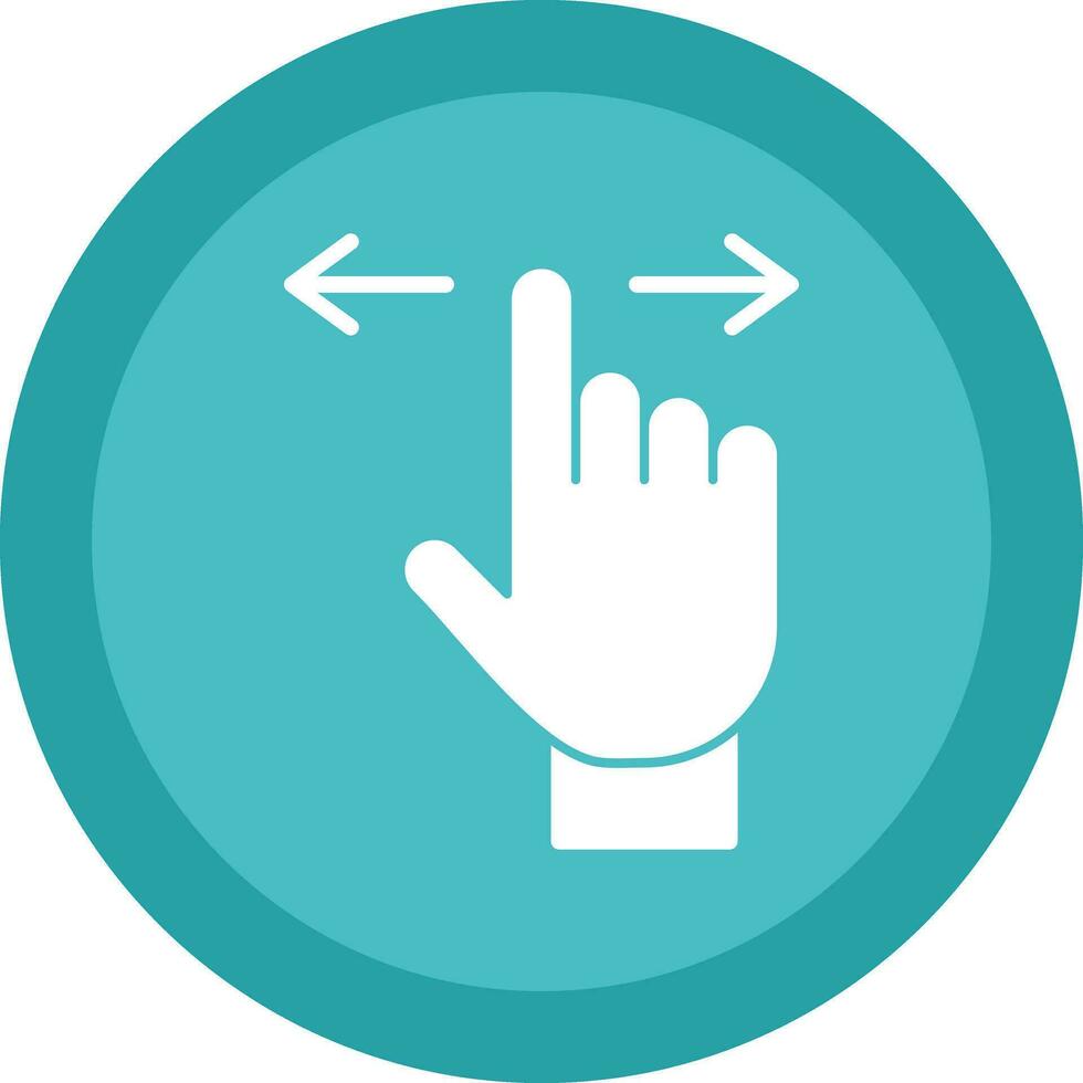 Swipe Vector Icon Design