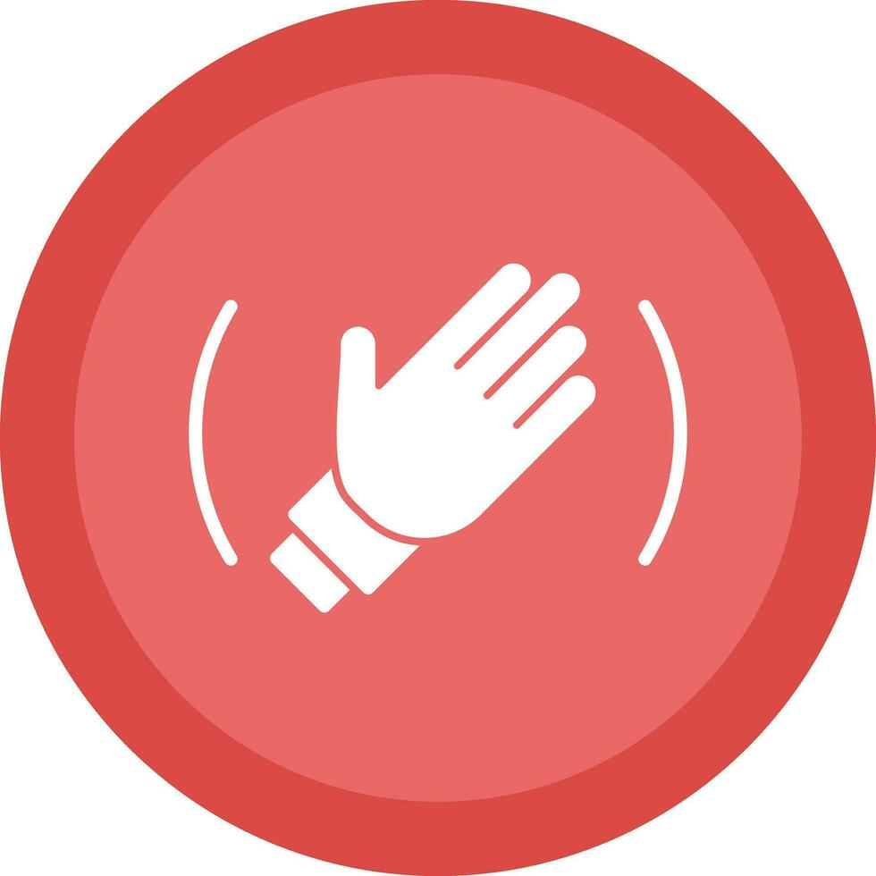 Goodbye Vector Icon Design