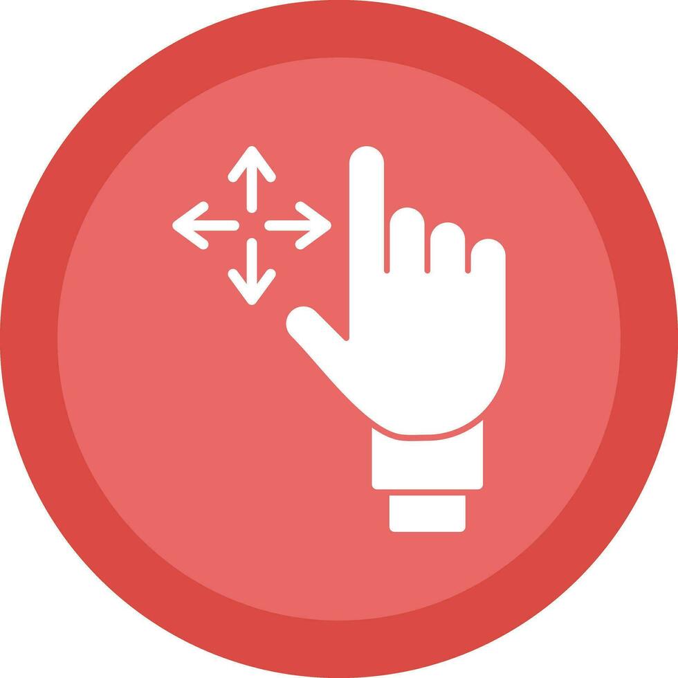 Drag Vector Icon Design