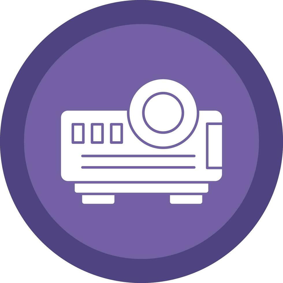 Projector Vector Icon Design