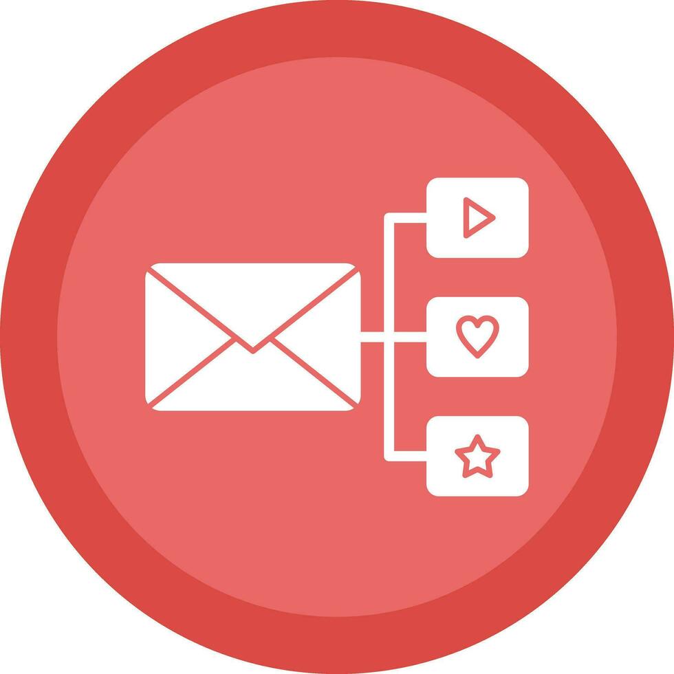 Email Marketing Vector Icon Design