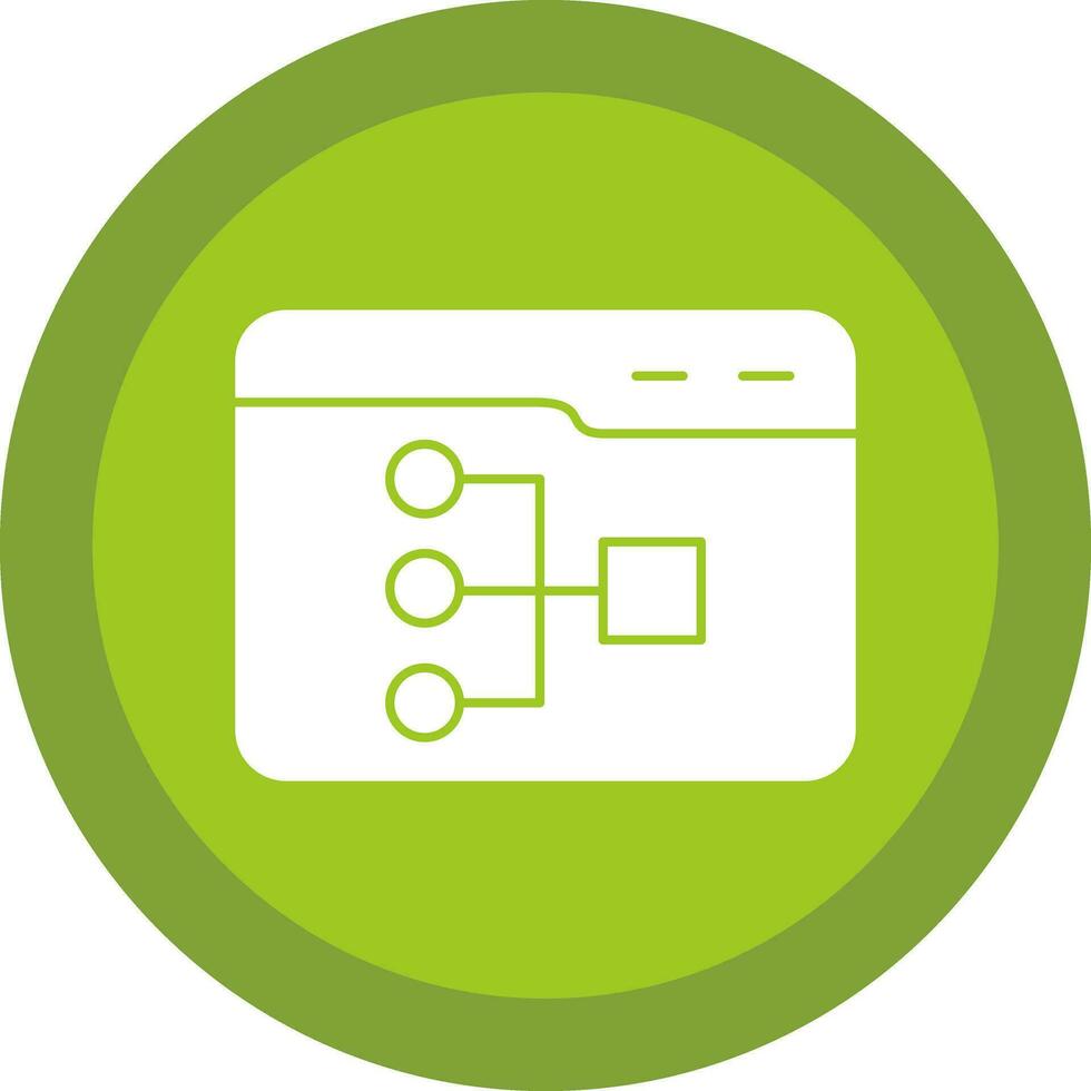 Site Map Vector Icon Design