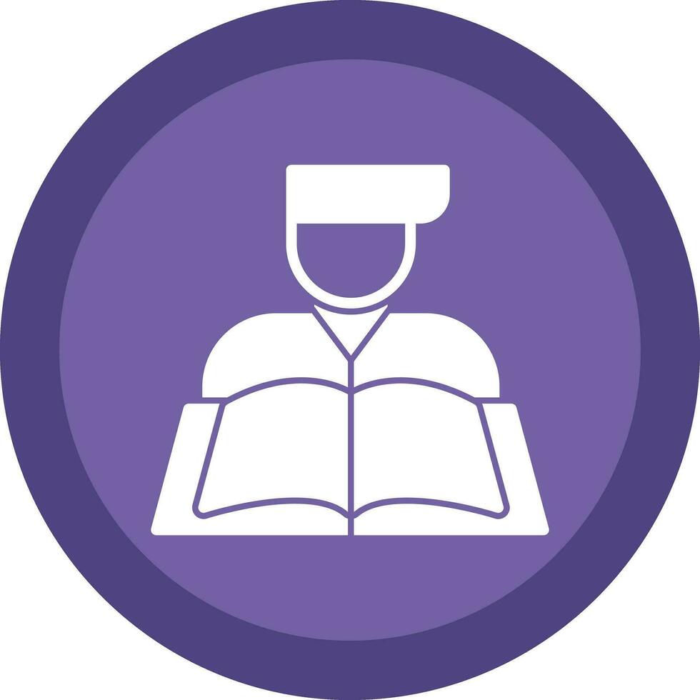Student Vector Icon Design