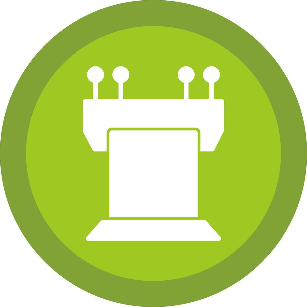 Podium Vector Icon Design