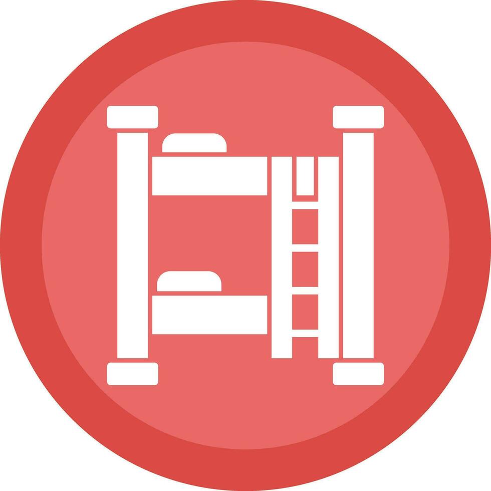 Dormitory Vector Icon Design