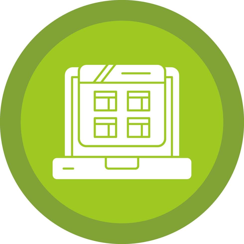 Website Vector Icon Design