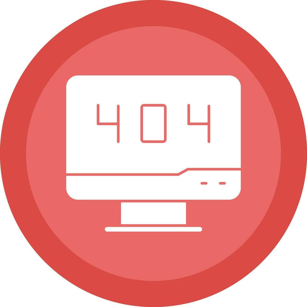 404 Vector Icon Design