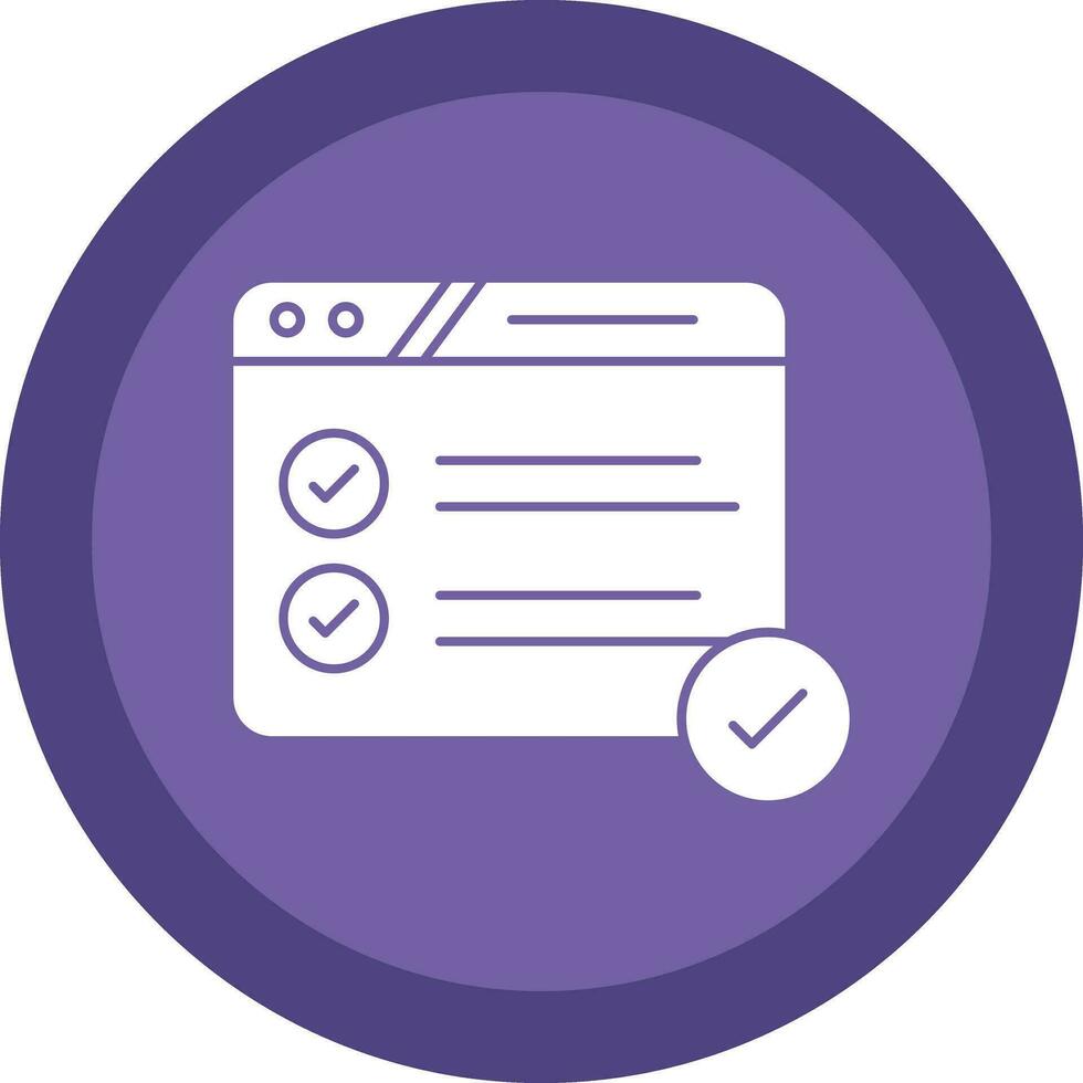 Checklist Vector Icon Design