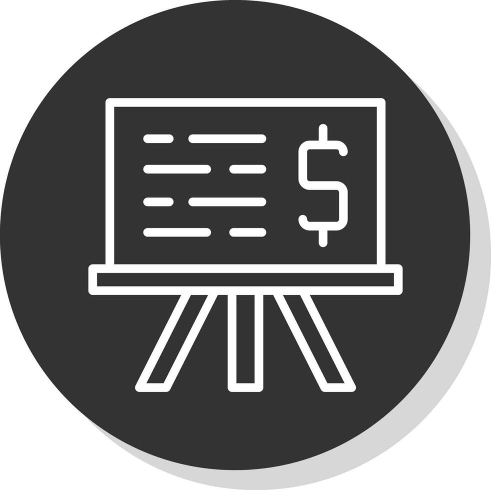 Presentation Vector Icon Design