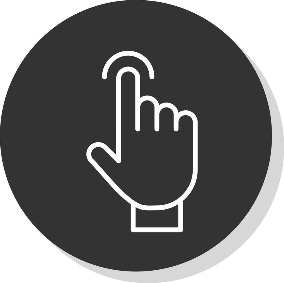 Tap Vector Icon Design