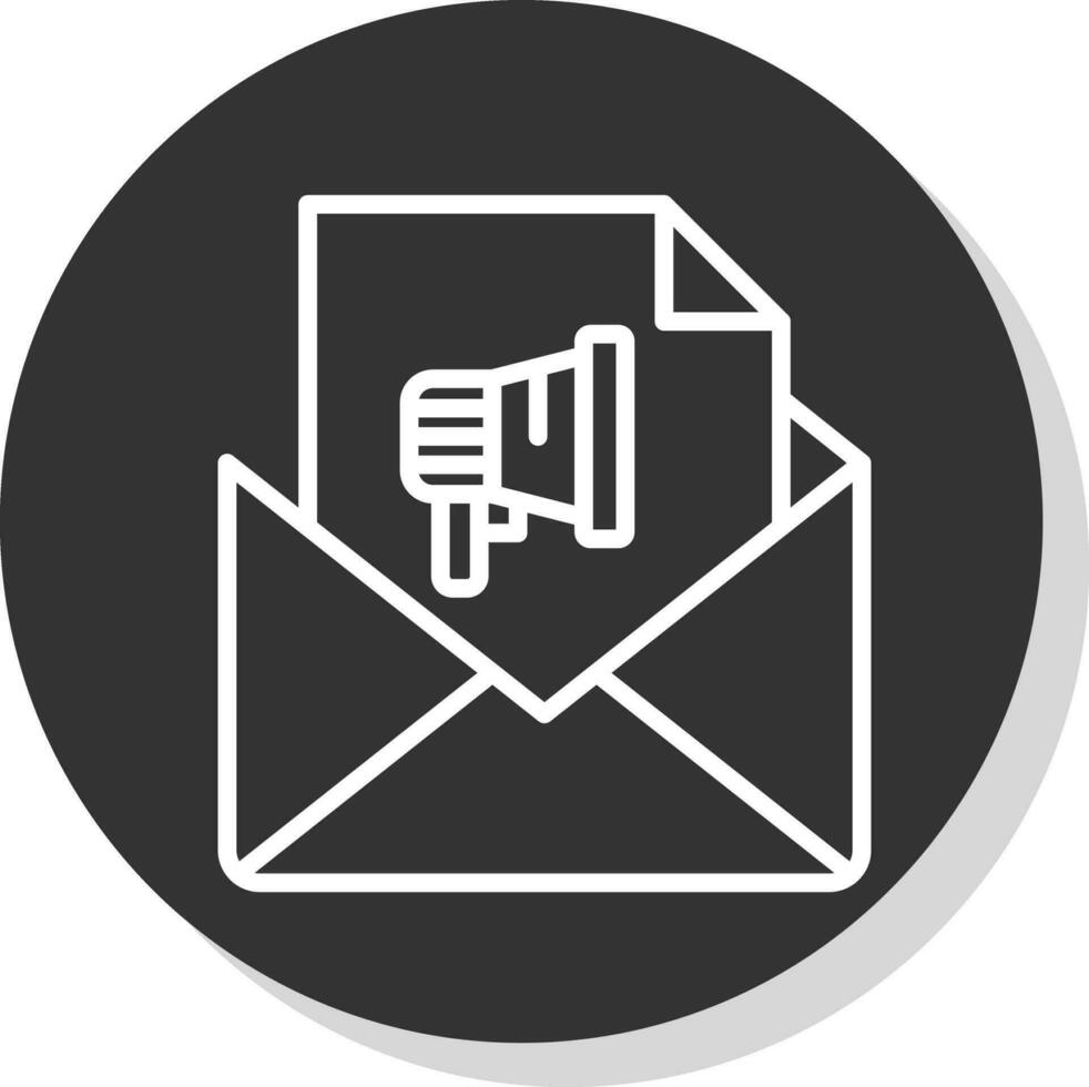 Email Marketing Vector Icon Design