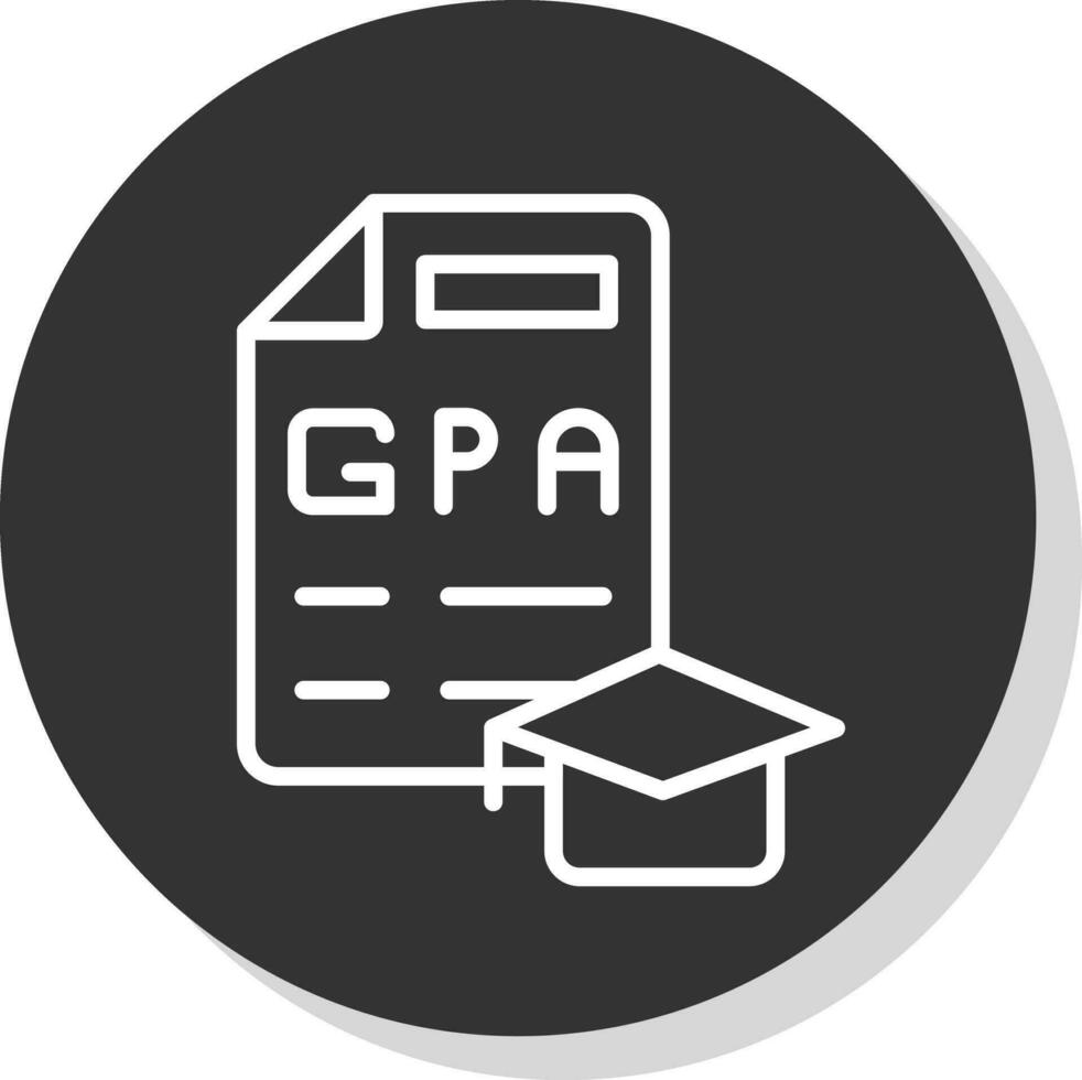 Gpa Vector Icon Design