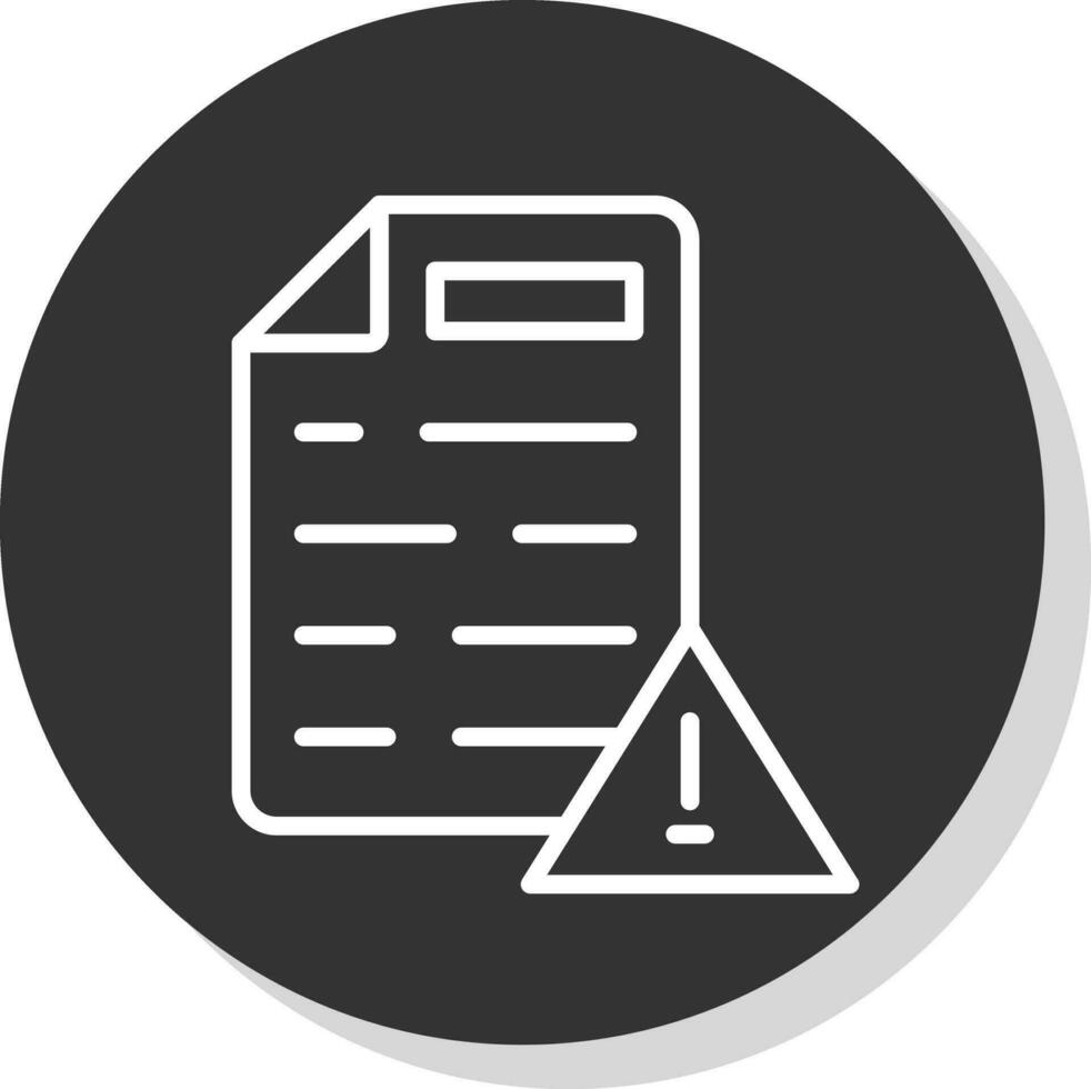 Warning Vector Icon Design