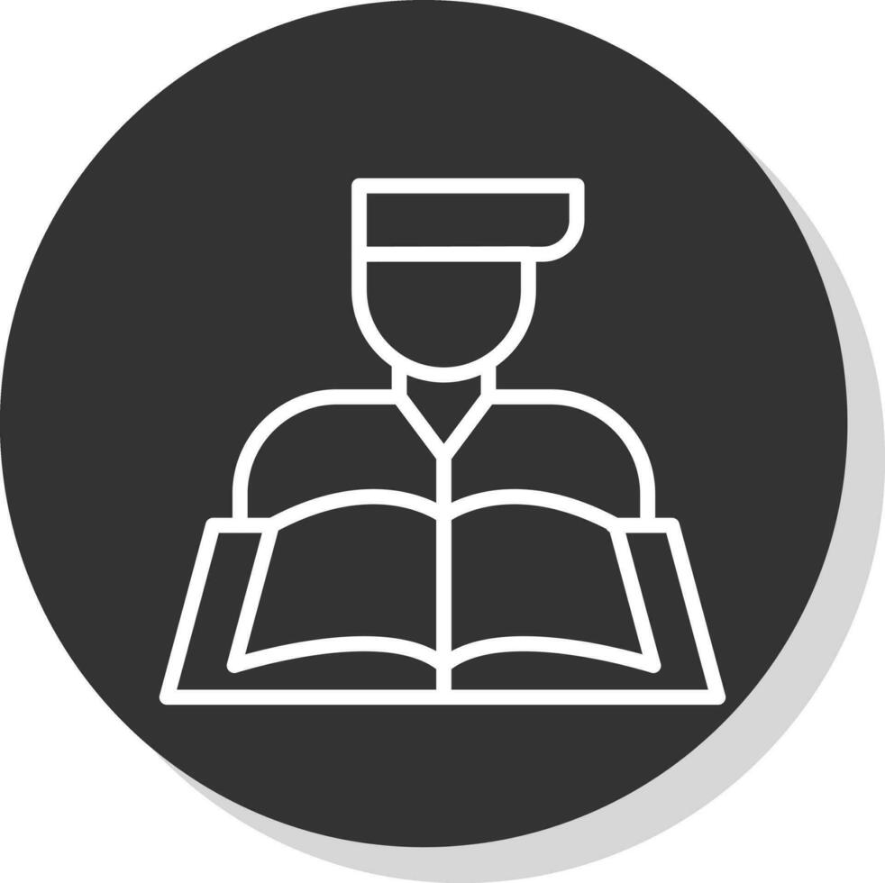 Student Vector Icon Design