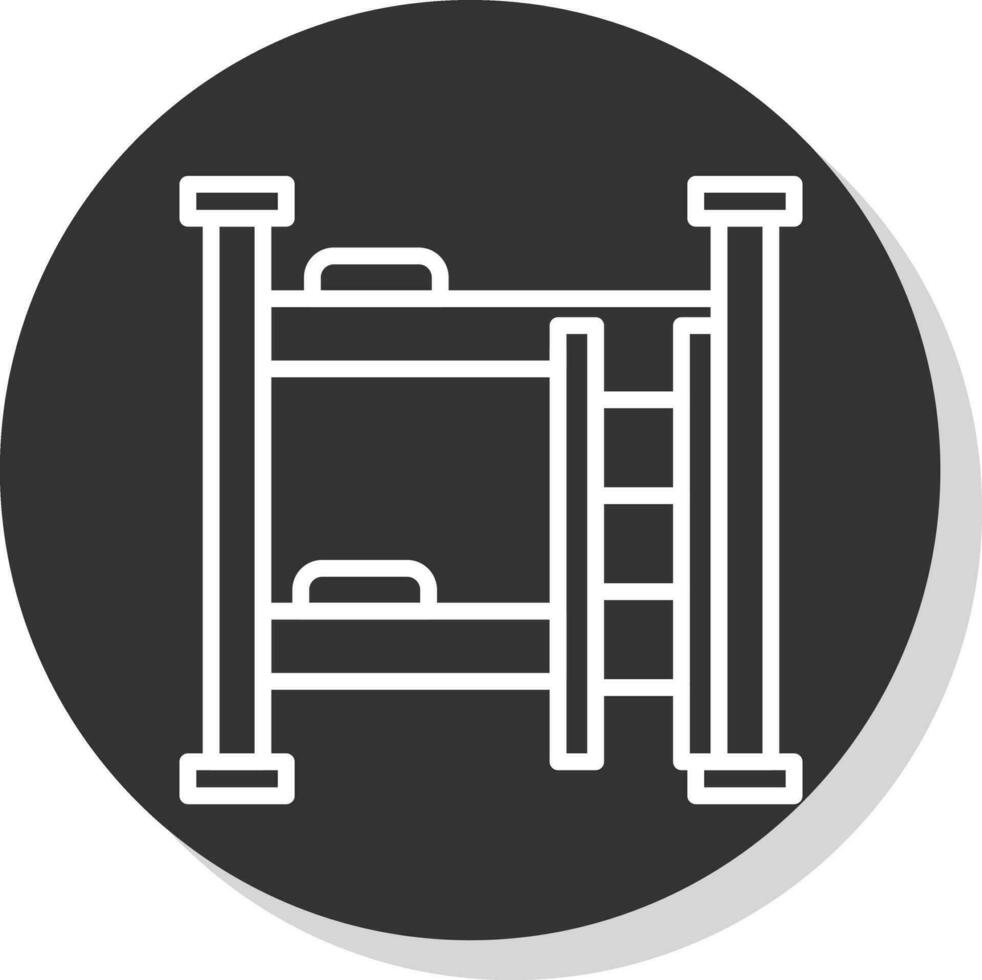 Dormitory Vector Icon Design