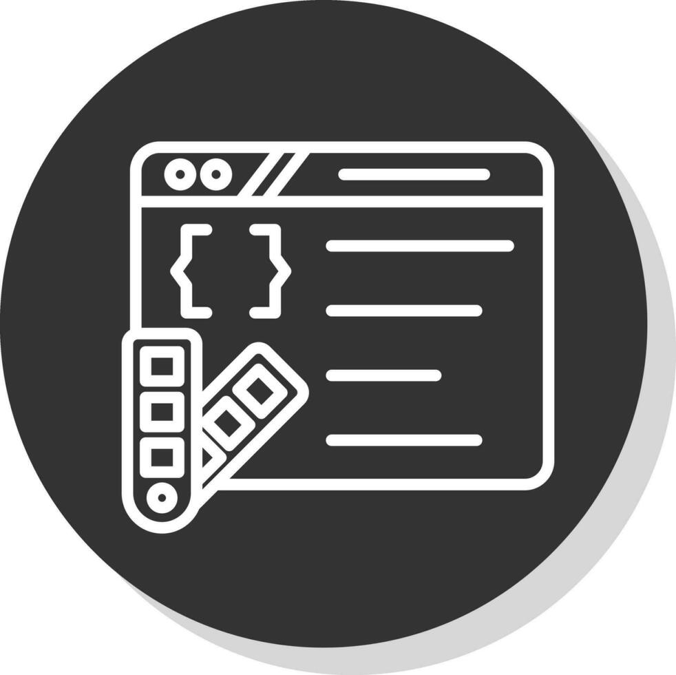 Style Sheet Vector Icon Design