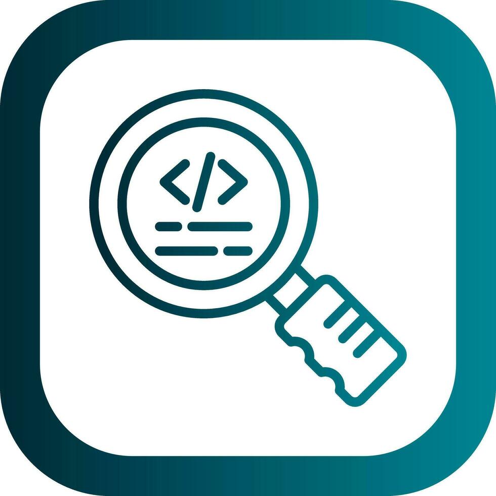 Quick Review Code Vector Icon Design